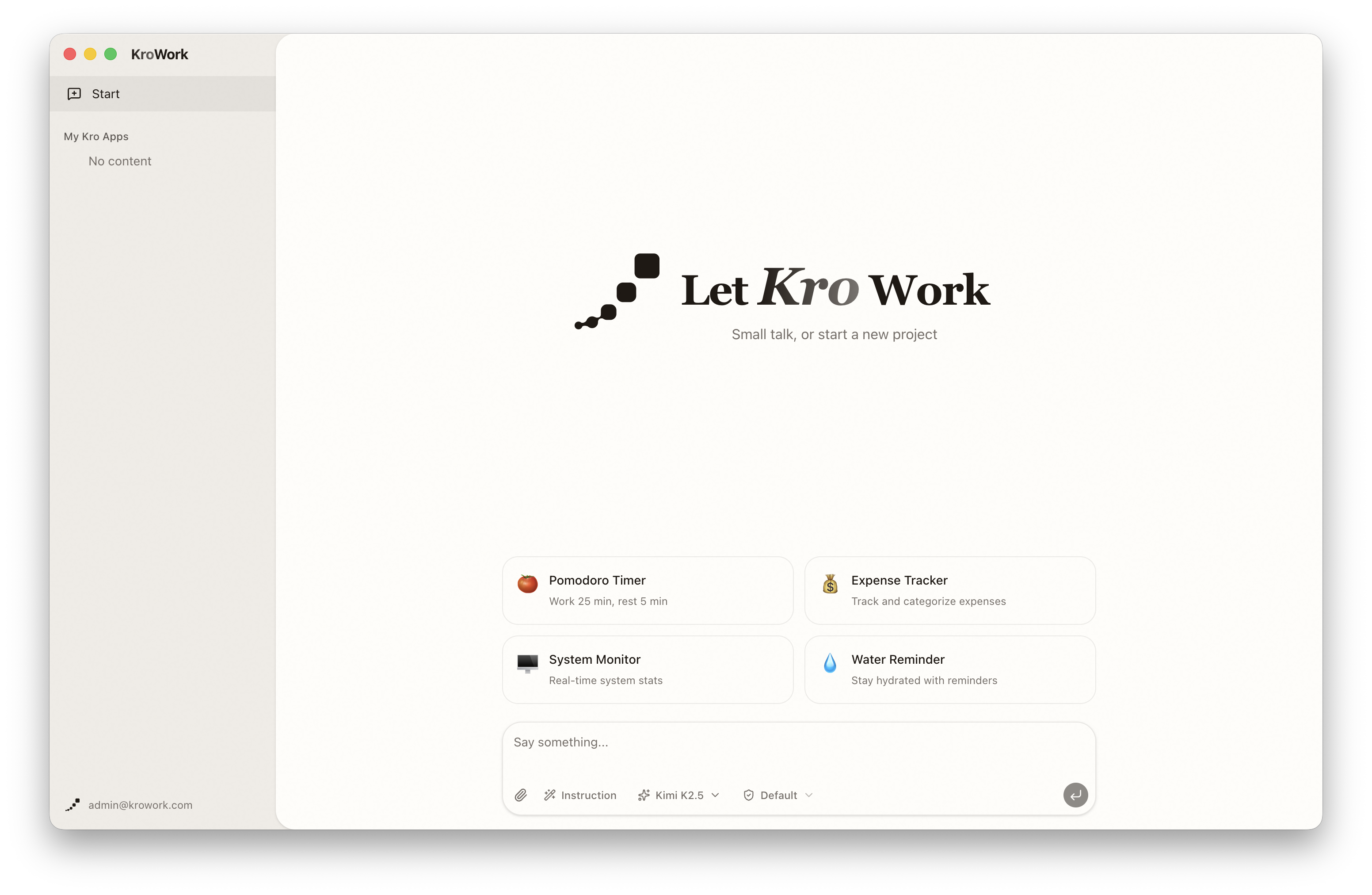 Interface Overview